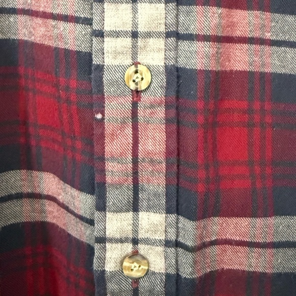 Lochlana By Hathaway Men’s Wool Blend Plaid Long Sleeve Button Up Shirt Size XL - Picture 4 of 11